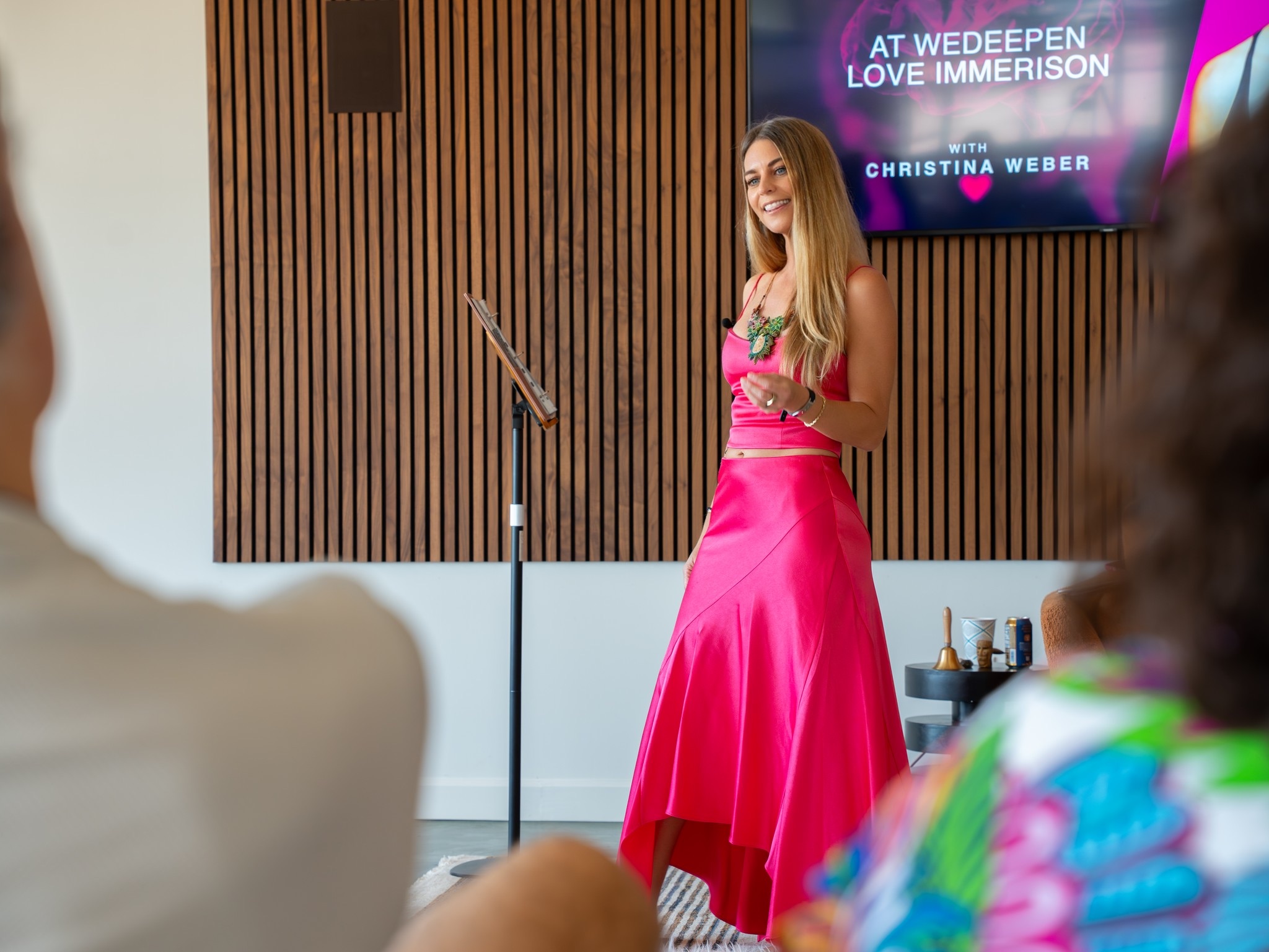Christina Weber teaching